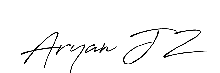 Check out images of Autograph of Aryan J Z name. Actor Aryan J Z Signature Style. Antro_Vectra_Bolder is a professional sign style online. Aryan J Z signature style 7 images and pictures png