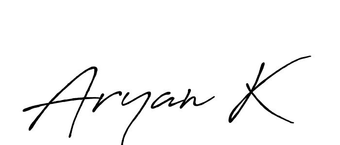 Once you've used our free online signature maker to create your best signature Antro_Vectra_Bolder style, it's time to enjoy all of the benefits that Aryan K name signing documents. Aryan K signature style 7 images and pictures png