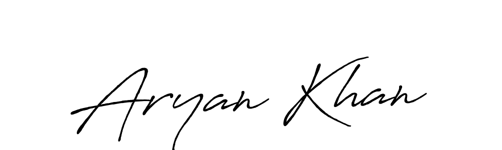 The best way (Antro_Vectra_Bolder) to make a short signature is to pick only two or three words in your name. The name Aryan Khan include a total of six letters. For converting this name. Aryan Khan signature style 7 images and pictures png