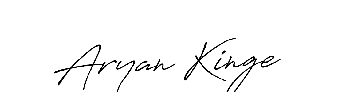 Here are the top 10 professional signature styles for the name Aryan Kinge. These are the best autograph styles you can use for your name. Aryan Kinge signature style 7 images and pictures png