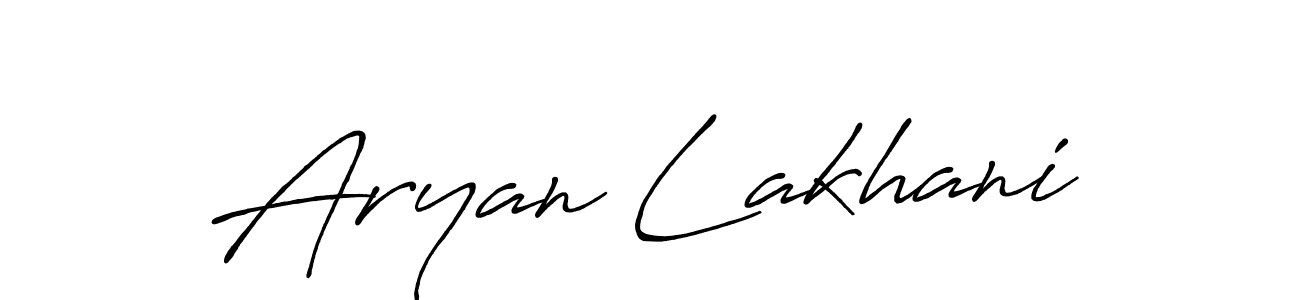 The best way (Antro_Vectra_Bolder) to make a short signature is to pick only two or three words in your name. The name Aryan Lakhani include a total of six letters. For converting this name. Aryan Lakhani signature style 7 images and pictures png