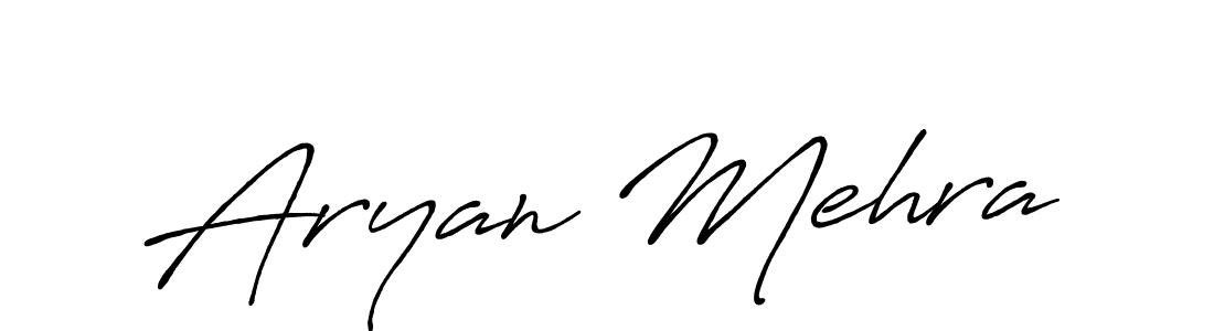 Make a short Aryan Mehra signature style. Manage your documents anywhere anytime using Antro_Vectra_Bolder. Create and add eSignatures, submit forms, share and send files easily. Aryan Mehra signature style 7 images and pictures png