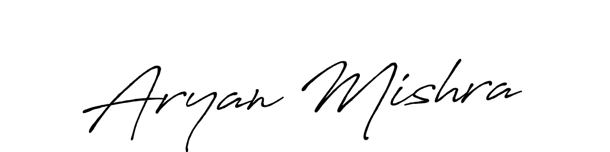 Similarly Antro_Vectra_Bolder is the best handwritten signature design. Signature creator online .You can use it as an online autograph creator for name Aryan Mishra. Aryan Mishra signature style 7 images and pictures png