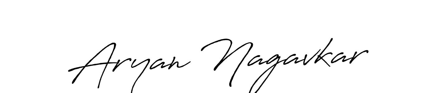 Also we have Aryan Nagavkar name is the best signature style. Create professional handwritten signature collection using Antro_Vectra_Bolder autograph style. Aryan Nagavkar signature style 7 images and pictures png