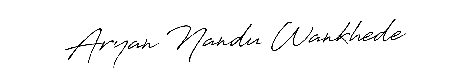 Make a short Aryan Nandu Wankhede signature style. Manage your documents anywhere anytime using Antro_Vectra_Bolder. Create and add eSignatures, submit forms, share and send files easily. Aryan Nandu Wankhede signature style 7 images and pictures png