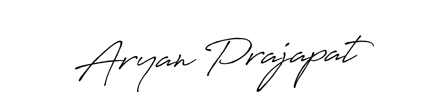 It looks lik you need a new signature style for name Aryan Prajapat. Design unique handwritten (Antro_Vectra_Bolder) signature with our free signature maker in just a few clicks. Aryan Prajapat signature style 7 images and pictures png