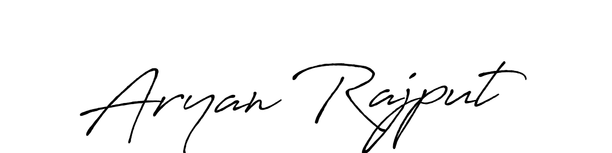 It looks lik you need a new signature style for name Aryan Rajput. Design unique handwritten (Antro_Vectra_Bolder) signature with our free signature maker in just a few clicks. Aryan Rajput signature style 7 images and pictures png