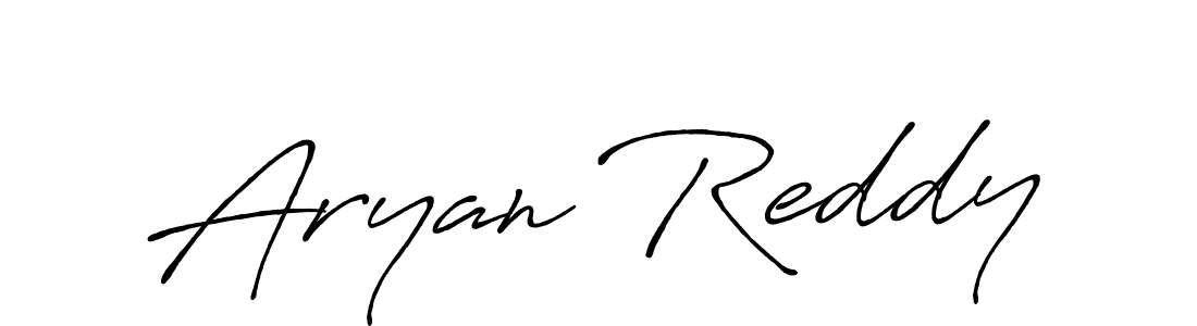 if you are searching for the best signature style for your name Aryan Reddy. so please give up your signature search. here we have designed multiple signature styles  using Antro_Vectra_Bolder. Aryan Reddy signature style 7 images and pictures png