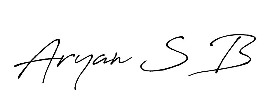 Here are the top 10 professional signature styles for the name Aryan S B. These are the best autograph styles you can use for your name. Aryan S B signature style 7 images and pictures png