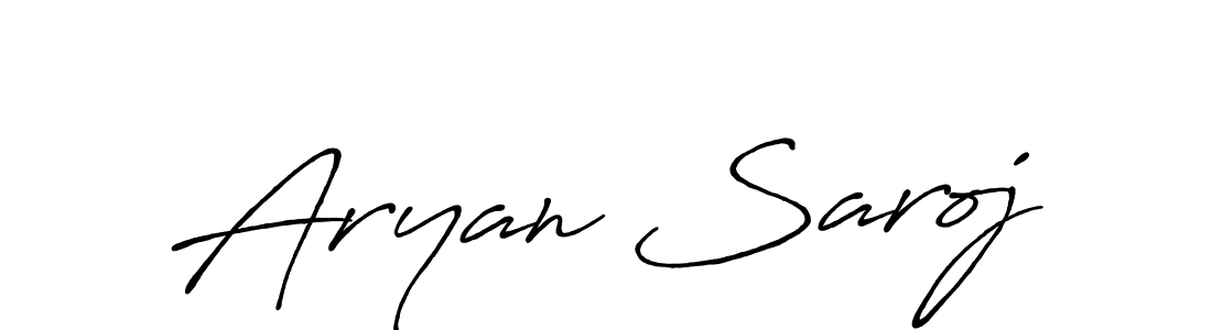 This is the best signature style for the Aryan Saroj name. Also you like these signature font (Antro_Vectra_Bolder). Mix name signature. Aryan Saroj signature style 7 images and pictures png
