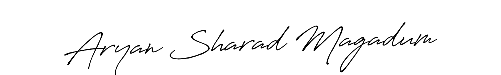 Check out images of Autograph of Aryan Sharad Magadum name. Actor Aryan Sharad Magadum Signature Style. Antro_Vectra_Bolder is a professional sign style online. Aryan Sharad Magadum signature style 7 images and pictures png