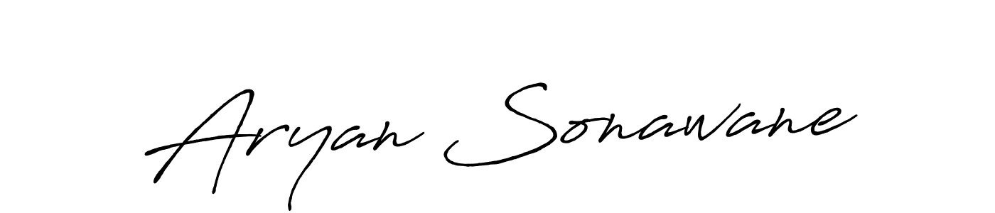 if you are searching for the best signature style for your name Aryan Sonawane. so please give up your signature search. here we have designed multiple signature styles  using Antro_Vectra_Bolder. Aryan Sonawane signature style 7 images and pictures png