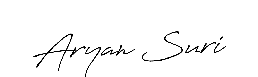 if you are searching for the best signature style for your name Aryan Suri. so please give up your signature search. here we have designed multiple signature styles  using Antro_Vectra_Bolder. Aryan Suri signature style 7 images and pictures png