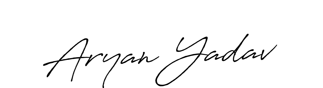 Make a beautiful signature design for name Aryan Yadav. Use this online signature maker to create a handwritten signature for free. Aryan Yadav signature style 7 images and pictures png