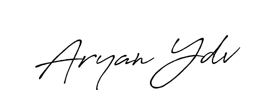 Make a beautiful signature design for name Aryan Ydv. Use this online signature maker to create a handwritten signature for free. Aryan Ydv signature style 7 images and pictures png