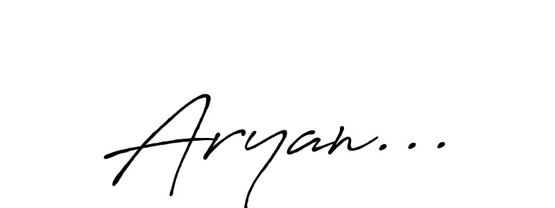 Similarly Antro_Vectra_Bolder is the best handwritten signature design. Signature creator online .You can use it as an online autograph creator for name Aryan.... Aryan... signature style 7 images and pictures png