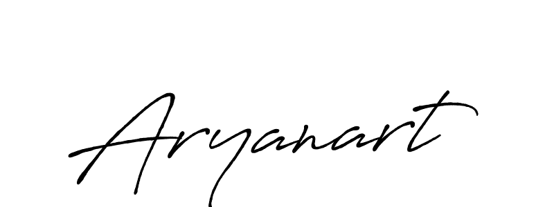 Create a beautiful signature design for name Aryanart. With this signature (Antro_Vectra_Bolder) fonts, you can make a handwritten signature for free. Aryanart signature style 7 images and pictures png
