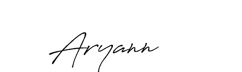 Here are the top 10 professional signature styles for the name Aryann    . These are the best autograph styles you can use for your name. Aryann     signature style 7 images and pictures png