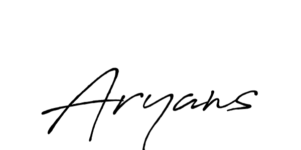It looks lik you need a new signature style for name Aryans. Design unique handwritten (Antro_Vectra_Bolder) signature with our free signature maker in just a few clicks. Aryans signature style 7 images and pictures png