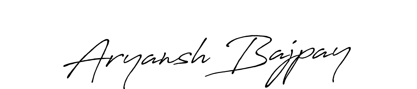 This is the best signature style for the Aryansh Bajpay name. Also you like these signature font (Antro_Vectra_Bolder). Mix name signature. Aryansh Bajpay signature style 7 images and pictures png