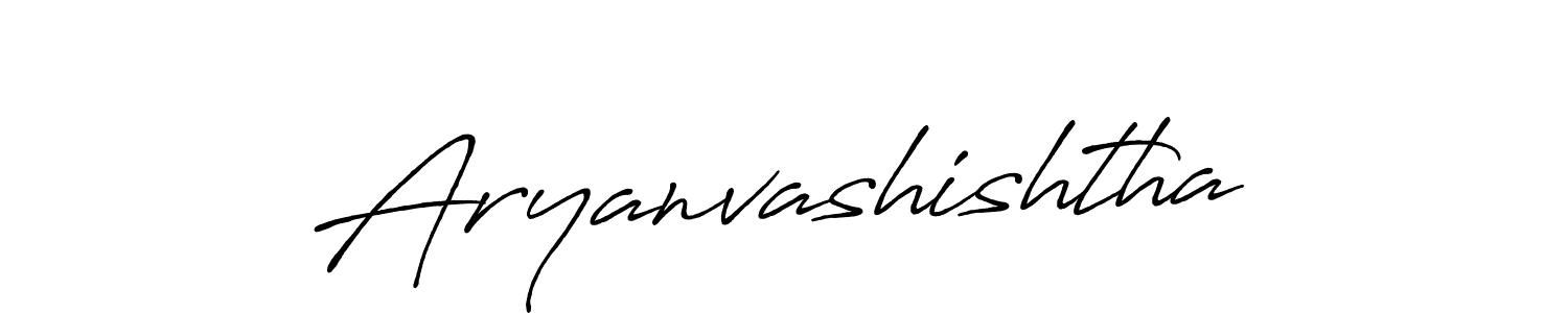 How to make Aryanvashishtha signature? Antro_Vectra_Bolder is a professional autograph style. Create handwritten signature for Aryanvashishtha name. Aryanvashishtha signature style 7 images and pictures png
