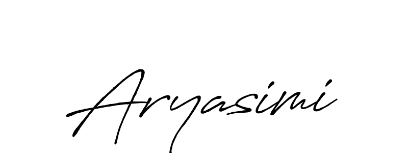 Similarly Antro_Vectra_Bolder is the best handwritten signature design. Signature creator online .You can use it as an online autograph creator for name Aryasimi. Aryasimi signature style 7 images and pictures png