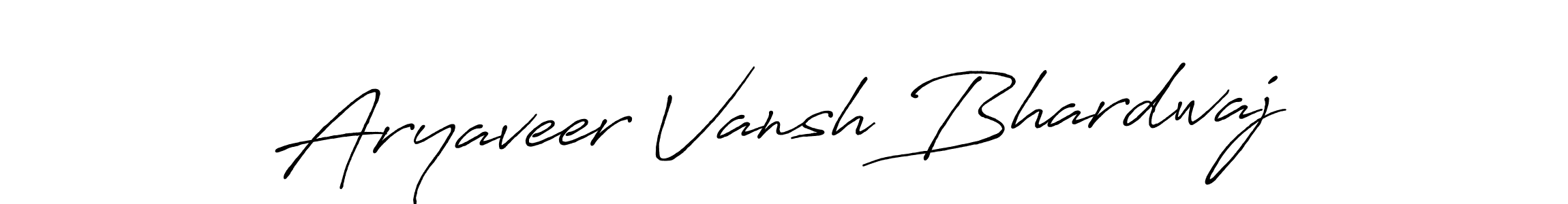 Use a signature maker to create a handwritten signature online. With this signature software, you can design (Antro_Vectra_Bolder) your own signature for name Aryaveer Vansh Bhardwaj. Aryaveer Vansh Bhardwaj signature style 7 images and pictures png