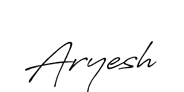 Aryesh stylish signature style. Best Handwritten Sign (Antro_Vectra_Bolder) for my name. Handwritten Signature Collection Ideas for my name Aryesh. Aryesh signature style 7 images and pictures png