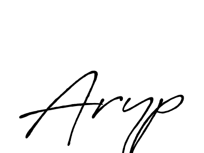 Create a beautiful signature design for name Aryp. With this signature (Antro_Vectra_Bolder) fonts, you can make a handwritten signature for free. Aryp signature style 7 images and pictures png