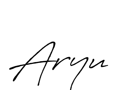 How to Draw Aryu signature style? Antro_Vectra_Bolder is a latest design signature styles for name Aryu. Aryu signature style 7 images and pictures png