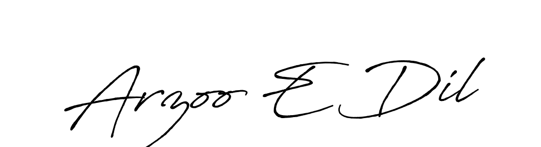 The best way (Antro_Vectra_Bolder) to make a short signature is to pick only two or three words in your name. The name Arzoo E Dil include a total of six letters. For converting this name. Arzoo E Dil signature style 7 images and pictures png
