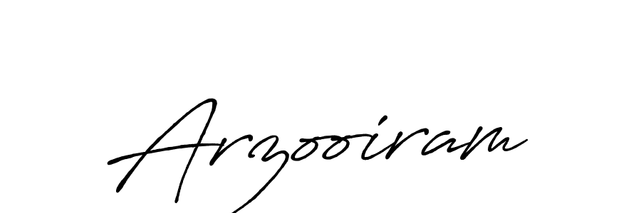 Make a beautiful signature design for name Arzooiram. Use this online signature maker to create a handwritten signature for free. Arzooiram signature style 7 images and pictures png