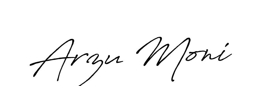 if you are searching for the best signature style for your name Arzu Moni. so please give up your signature search. here we have designed multiple signature styles  using Antro_Vectra_Bolder. Arzu Moni signature style 7 images and pictures png