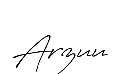 Make a beautiful signature design for name Arzuu. Use this online signature maker to create a handwritten signature for free. Arzuu signature style 7 images and pictures png