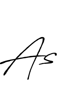 Make a beautiful signature design for name As. Use this online signature maker to create a handwritten signature for free. As signature style 7 images and pictures png