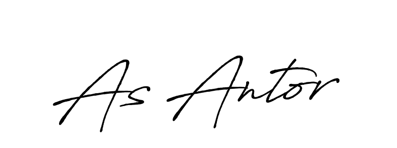 The best way (Antro_Vectra_Bolder) to make a short signature is to pick only two or three words in your name. The name As Antor include a total of six letters. For converting this name. As Antor signature style 7 images and pictures png