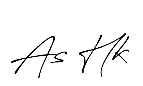 You should practise on your own different ways (Antro_Vectra_Bolder) to write your name (As Hk) in signature. don't let someone else do it for you. As Hk signature style 7 images and pictures png