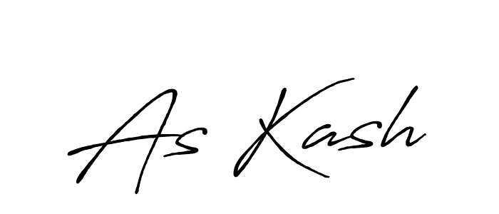 Similarly Antro_Vectra_Bolder is the best handwritten signature design. Signature creator online .You can use it as an online autograph creator for name As Kash. As Kash signature style 7 images and pictures png