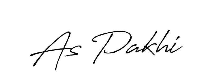 Also we have As Pakhi name is the best signature style. Create professional handwritten signature collection using Antro_Vectra_Bolder autograph style. As Pakhi signature style 7 images and pictures png