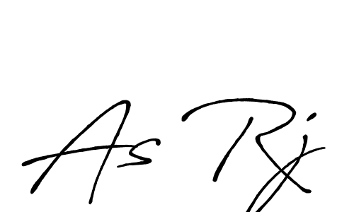 How to make As Rj name signature. Use Antro_Vectra_Bolder style for creating short signs online. This is the latest handwritten sign. As Rj signature style 7 images and pictures png