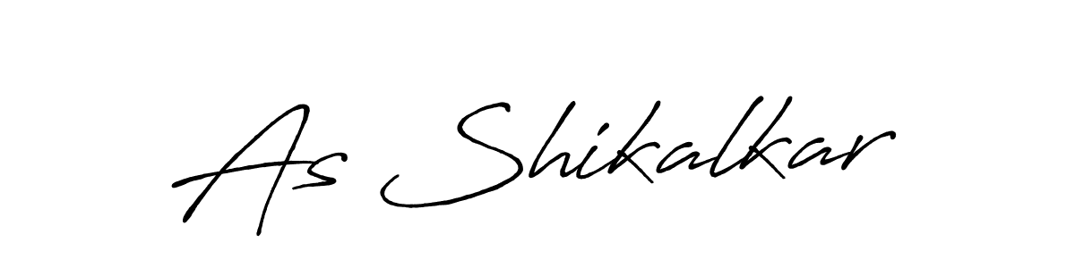 Make a short As Shikalkar signature style. Manage your documents anywhere anytime using Antro_Vectra_Bolder. Create and add eSignatures, submit forms, share and send files easily. As Shikalkar signature style 7 images and pictures png