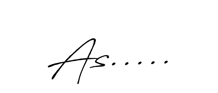 Use a signature maker to create a handwritten signature online. With this signature software, you can design (Antro_Vectra_Bolder) your own signature for name As...... As..... signature style 7 images and pictures png