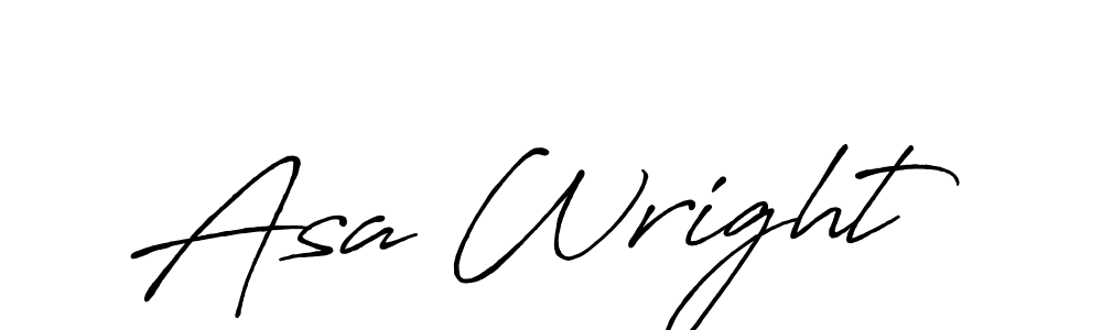 Create a beautiful signature design for name Asa Wright. With this signature (Antro_Vectra_Bolder) fonts, you can make a handwritten signature for free. Asa Wright signature style 7 images and pictures png