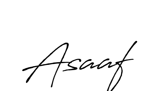 Design your own signature with our free online signature maker. With this signature software, you can create a handwritten (Antro_Vectra_Bolder) signature for name Asaaf. Asaaf signature style 7 images and pictures png