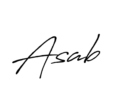 Make a beautiful signature design for name Asab. Use this online signature maker to create a handwritten signature for free. Asab signature style 7 images and pictures png