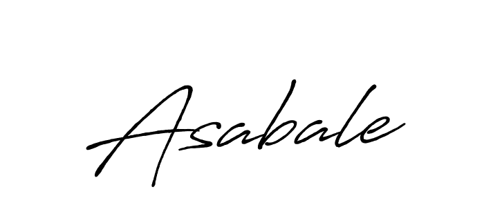 Antro_Vectra_Bolder is a professional signature style that is perfect for those who want to add a touch of class to their signature. It is also a great choice for those who want to make their signature more unique. Get Asabale name to fancy signature for free. Asabale signature style 7 images and pictures png