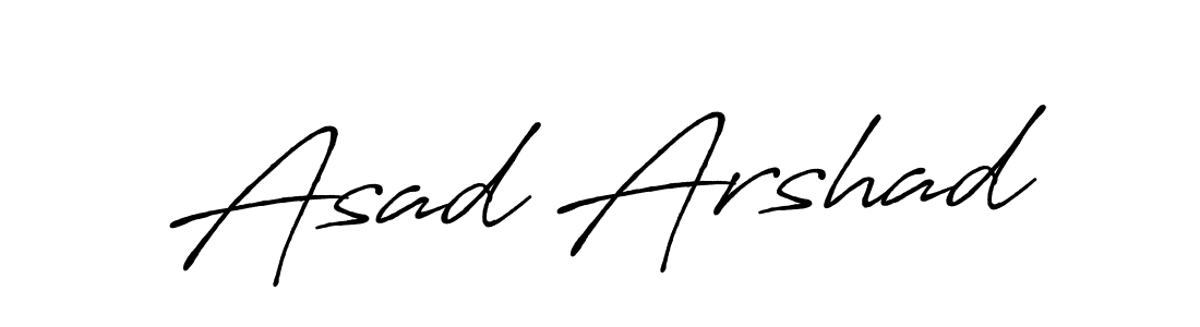 Also You can easily find your signature by using the search form. We will create Asad Arshad name handwritten signature images for you free of cost using Antro_Vectra_Bolder sign style. Asad Arshad signature style 7 images and pictures png