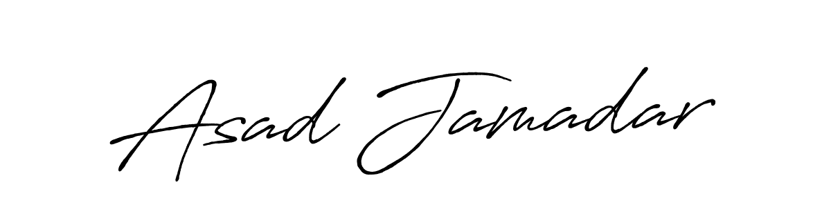 Similarly Antro_Vectra_Bolder is the best handwritten signature design. Signature creator online .You can use it as an online autograph creator for name Asad Jamadar. Asad Jamadar signature style 7 images and pictures png