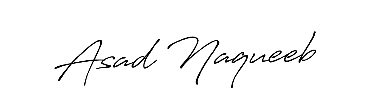 You can use this online signature creator to create a handwritten signature for the name Asad Naqueeb. This is the best online autograph maker. Asad Naqueeb signature style 7 images and pictures png