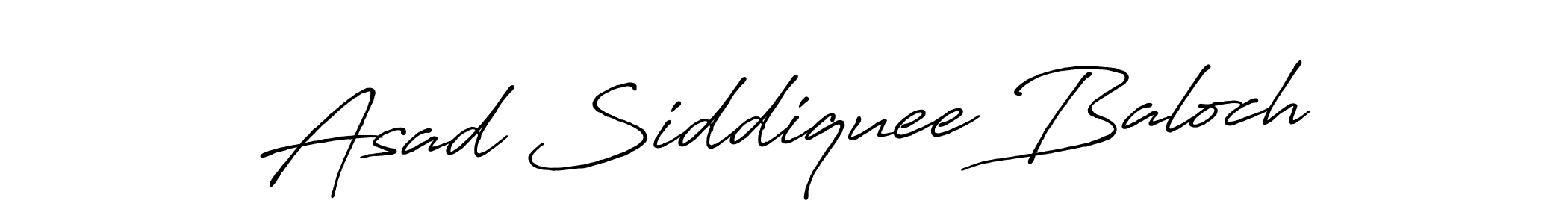 Also we have Asad Siddiquee Baloch name is the best signature style. Create professional handwritten signature collection using Antro_Vectra_Bolder autograph style. Asad Siddiquee Baloch signature style 7 images and pictures png